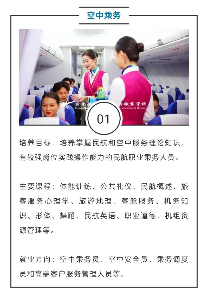 空中乘务就业方向有哪些,空中乘务就业方向及前景分析-第1张图片-职教招生网 空中乘务就业方向有哪些,空中乘务就业方向及前景分析-第1张图片-职教招生网